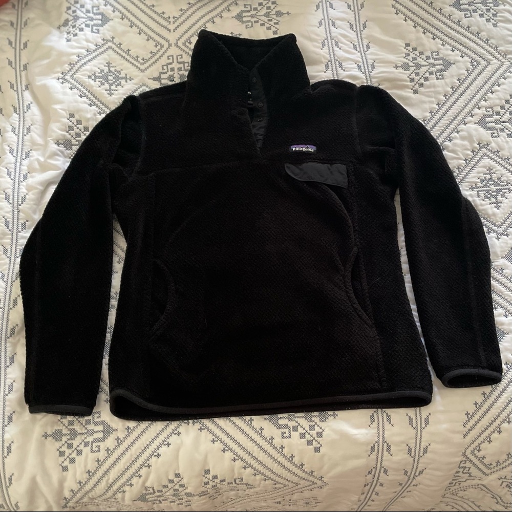 Patagonia Re-Tool Snap-T Pullover Black